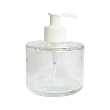 Imagem de Saboneteira De Vidro Picolo 240ml C/Bico De Pato (1 Peça) (Branca)