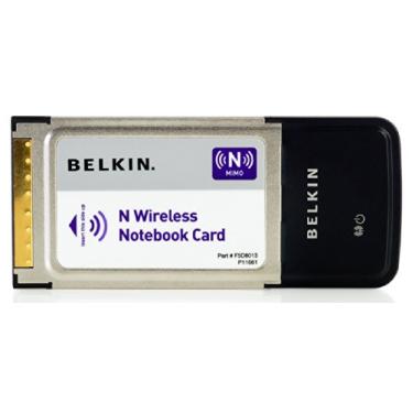 Imagem de Belkin Placa de notebook de rede sem fio F5D8013 N