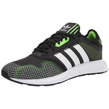 Imagem de adidas Tênis masculino Swift Run X, Preto/branco/verde solar, 39