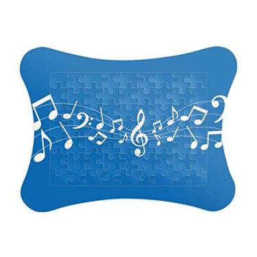 Imagem de Jumpg 5-le Staff moldura azul quebra-cabeça cartão papel casa jogo