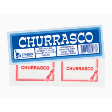 Imagem de Bloco Ficha de Churrasco, 50 x 02 Folhas, Pacote Com 10 Blocos, Tamoio - 01967