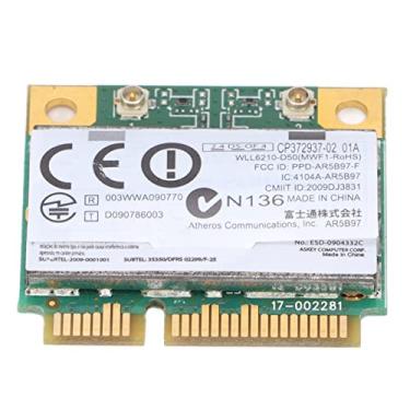 Imagem de Placa de Rede Mini PCIe WiFi 2,4 GHz 300 Mbps Adaptador PCI Express Sem Fio de Banda Dupla para Laptop e Notebook