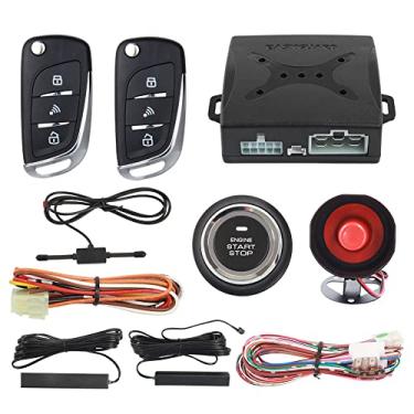 Imagem de EASYGUARD Sistema de alarme de segurança de carro EC003N-V PKE passivo sem chave, entrada remota, parada de partida do motor DC12V