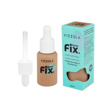 Imagem de Base Líquida Soft Matte Fix Vizzela 09 30ml