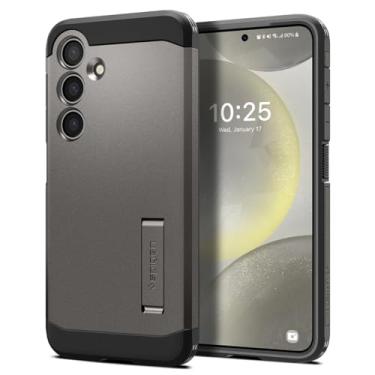 Imagem de Capa Spigen para Samsung Galaxy S24: Armadura resistente [Resistente a choques] para Samsung Galaxy S24 - Gunmetal
