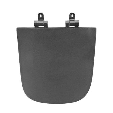 Imagem de Assento Sanitário Poliéster para Louça Piano deca Slow Close Ébano Fosco