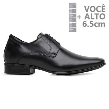 Imagem de Sapato Com Salto Interno Jota Pe Preto Air 79500-Masculino