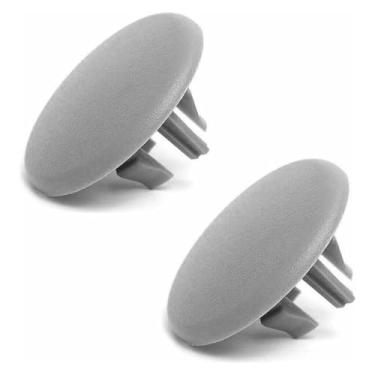 Imagem de GXARTS 2 peças de tampa do assento traseiro do apoio de braço cinza adequado para Chevy Tahoe Yukon Cadillac Suburban GMC Sierra 1500 2007-2014 Peças de assento 15279690 Capa de alça de descanso de