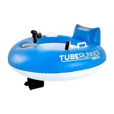 Imagem de PoolCandy Tube Runner – Boias infláveis motorizadas para piscina (Tube Runner 2.0 azul)