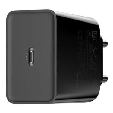 Imagem de Carregador De Parede Tipo C Baseus Quick Charger 20W Preto