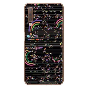 Imagem de Capa Adesivo Skin006 Verso Para Samsung Galaxy A7 2018 - KawaSkin