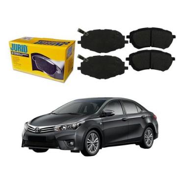 Imagem de Pastilha Freio Dianteira Toyota Corolla 1.8 2.0 2015 A 2016 - Jurid