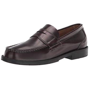 Imagem de Josmo Sapato masculino Josh Penny Moc Toe clássico, bordô, 12,5, Borgonha, 45