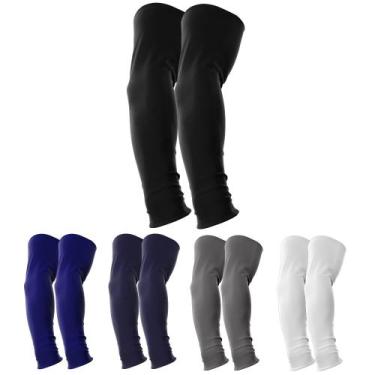 Imagem de Kit 5 Manguitos Proteção Solar Uv Vôlei Ciclismo Protetor - DF, G, Pre