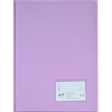 Imagem de Pasta Catálogo 20 Folhas Oficio Pvc com Visor Tons Pastel ACP,  Rosa P