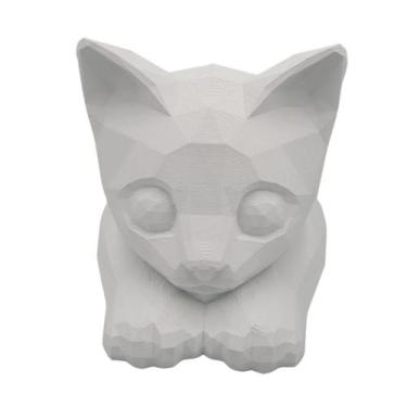 Imagem de Decoração Cabeça de Gato 12,5cm - Garcia 3D, Cod Gray