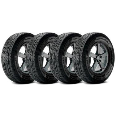 Imagem de Kit 4 Pneus 225/55R18 Continental ContiCrossContact LX 2 98V Aro 18