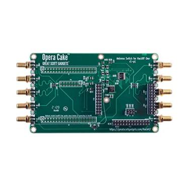 Imagem de Great Scott Gadgets' Opera Cake – Placa complementar de comutação de antena para HackRF One e outros rádios definidos por software