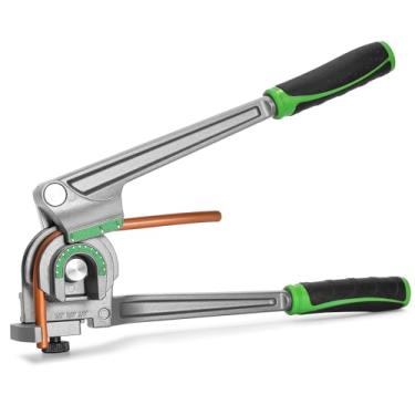 Imagem de Antstone 1/10.2 cm 3/20.3 cm 1/5.1 cm OD Tubing Bender 3 em 1 Tubo Bender 180° HVAC Cobre Alumínio Ferramenta de Dobra para Reparo de Refrigeração de Ar Condicionado