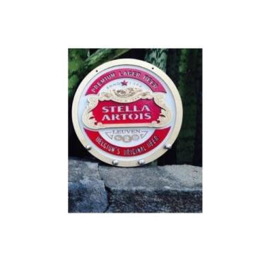 Imagem de Porta Chaves De Parede Porta Chaves Stella Artois Redondo - Casa Nobre