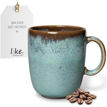 Imagem de Villeroy & Boch Lava Glace Caneca com alça, Elegante Caneca de Cerâmica para o Dia todo, Glace, 400 ml, Pode ser lavada na lava-louças