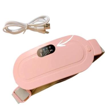 Imagem de Massageador para colicas menstruais vibra e aquece - bazar do saara
