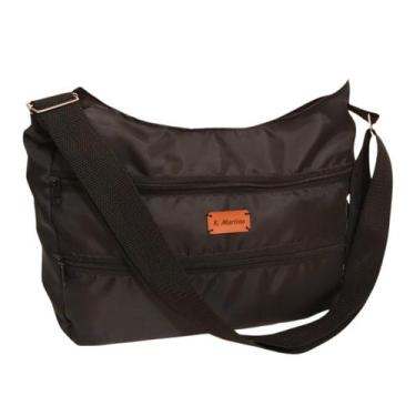 Imagem de Bolsa Pasta Nylon Impermeável alça transversal ajustável grande/média 
