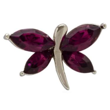 Imagem de Broche Strass Libélula BRG4556 - Akasaki, Lilás