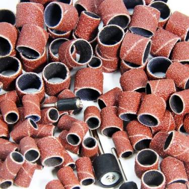 Imagem de Tubos Lixa P/ Micro Retifica Dremel 1/4 1/2 3/8 - 111 Pçs - E-San