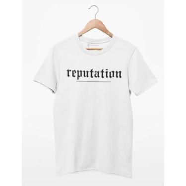 Imagem de Camiseta Unissex Taylor Swift Reputation Camisa 100% Algodão Lançament