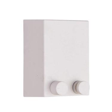 Imagem de Varal Retrátil de parede Corda Ajustável em aço inox - Yaay, Branco