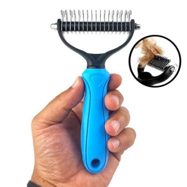 Imagem de Desembolador escova rasqueadeira rake tira pelo solto grande - AMIGOS 