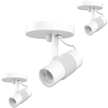 Imagem de Spot Luminária Sobrepor Direcionavel P/ Teto ou Parede Área Externa In