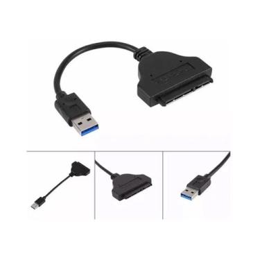 Imagem de Cabo Adaptador Clonar Usb 3.0 Hd E Ssd 2.5 Sata   Cabohssd - Nbc