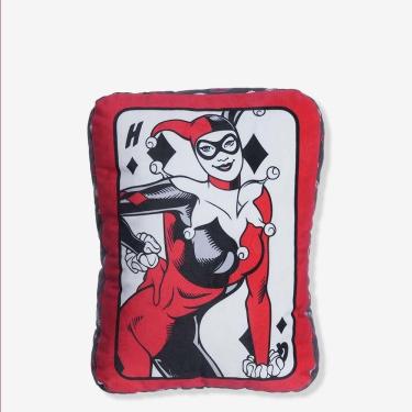 Imagem de Almofada Formato Arlequina Dc Comics