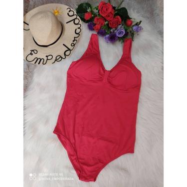 Imagem de Maiô Plus Size com bojo e forrado