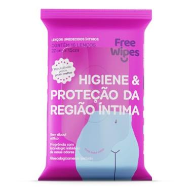 Imagem de Free Wipes Lenço Umedecido Intimo