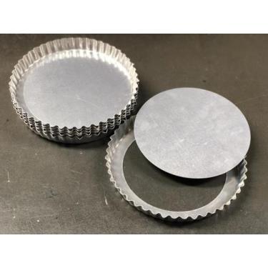 Imagem de Forma torta maçã  fundo falso - fundo 17 x altura 2cm - kit com 5 form
