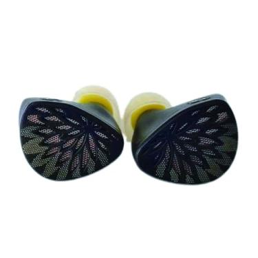 Imagem de Fones de ouvido intra-auriculares HIFICAT TANGZU YuXuanJi TPLX 10 mm com driver dinâmico de zinco (preto tipo C)