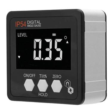 Imagem de Medidor de ângulo Digital Com LCD Grande Sc e Inclinômetro Transferidor de 4x90° para ângulos Precisos e Maior Capacidade