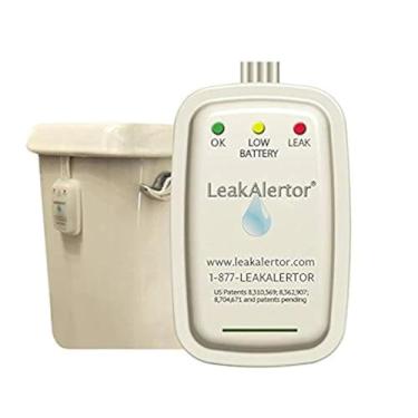 Imagem de Detector de vazamento de vaso sanitário LeakAlertor 6000 – Instalado em segundos, sem necessidade de ferramentas/detecta vazamentos, banheiros de corrida e outros problemas que causam altas contas de água/alertas visuais e audíveis