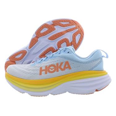 Imagem de HOKA ONE ONE Bondi 8 Tênis feminino, Música de verão/Country Air, 9
