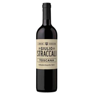 Imagem de Vinho Italia Fino Tinto Meio Seco Giulio Straccalli Cab.e Mer. 750ML -