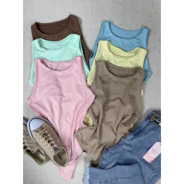 Imagem de Body fechadinho Luciana - Pimenta Rosa, Amarelo bebê, Único