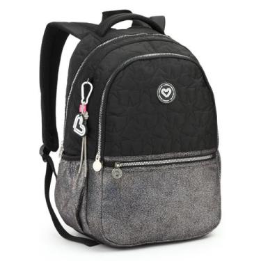 Imagem de Mochila Costas 18" Color Up Passeio Escolar Viagem Feminina - Seanite,