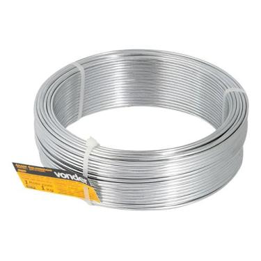 Imagem de Arame Galvanizado Indústria Construção Nº18 Bwg 18 Fio 1,24mm 1kg  - V