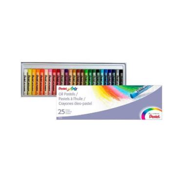 Imagem de Giz Oil Pastels Estojo Com 25 Cores Pentel Arts