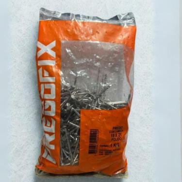 Imagem de Prego 15x21 com cabeça 1kg polido para madeira - Pregofix