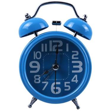 Imagem de Despertador Relogio Ponteiro Vintage Alarme Barulhento - Linksky