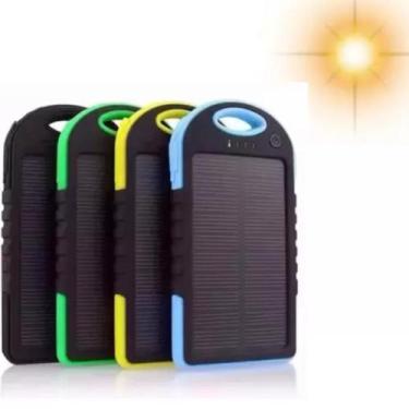 Imagem de Carregador Solar 38.000mAh Bateria Energia Portátil  Rápida - Home Goo
